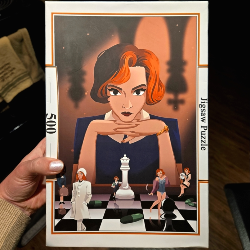 Queen's Gambit 500 Piece Puzzle